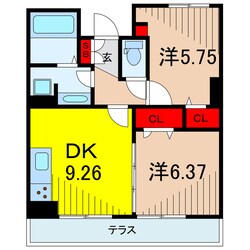 パレドールモアの物件間取画像